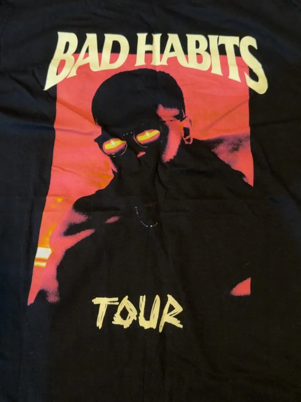 NAV Bad Habits Tour Graphic Tee - Black